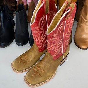 Red Hawk boots